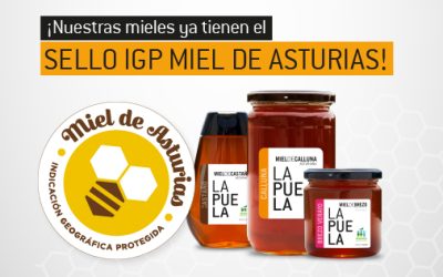 ¡Nuestras mieles tienen sello IGP Miel de Asturias!